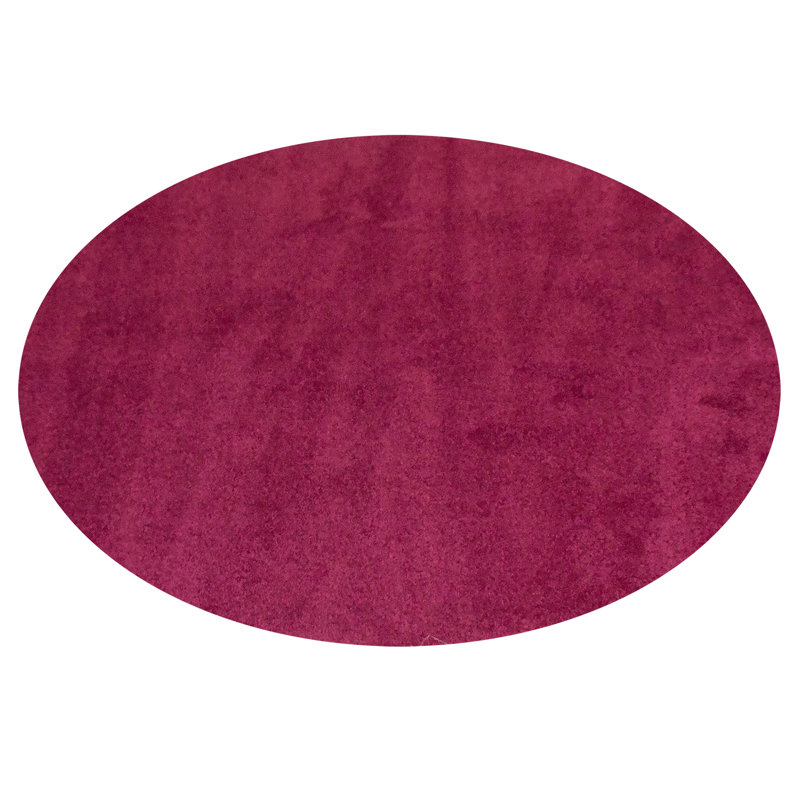 Learning Carpets Round Flatweave Cranberry Area Rug Wayfair